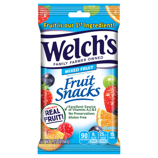 Welch's Mixed Fruit Fruit Snacks 2.25oz