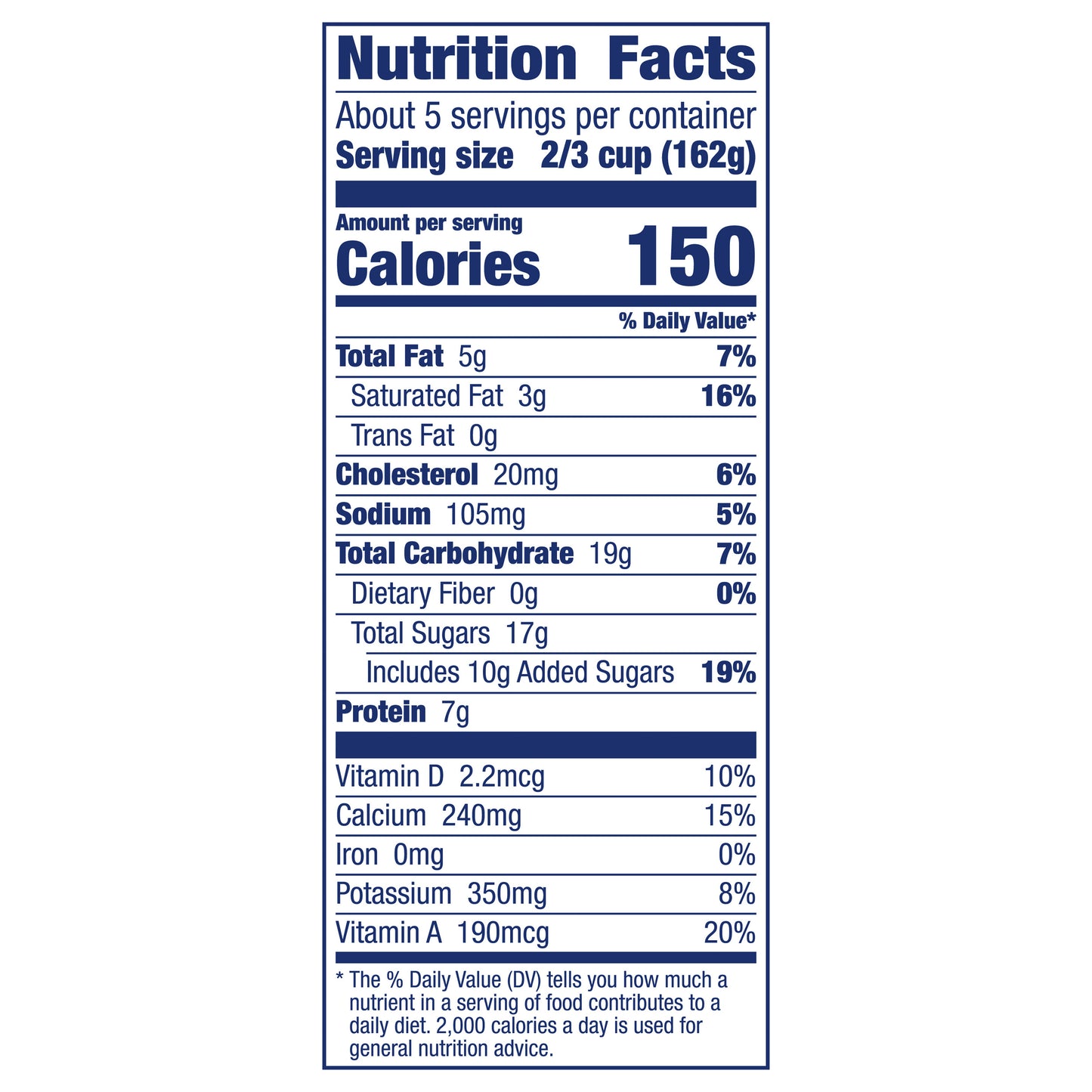 Mountain High, Original Whole Milk Yogurt, Vanilla, Gluten Free Snacks, 32 OZ Yogurt Container