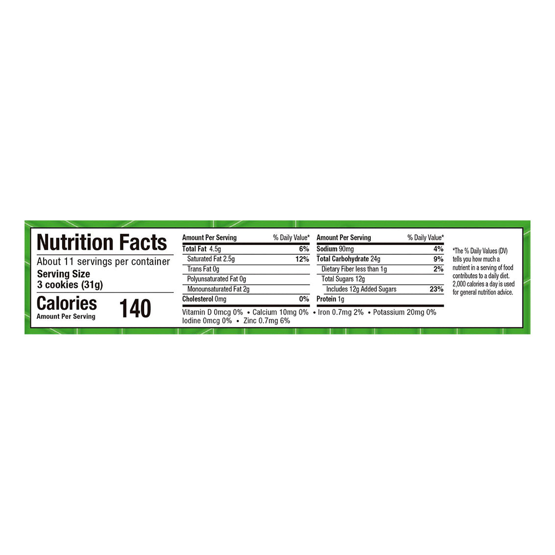 Gamesa Emperador Sandwich Cookies Lime Artificially Flavored 2 Oz 6 Count
