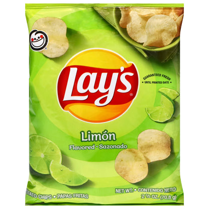 Lay's Limon Flavored Potato Chips 2.5 oz