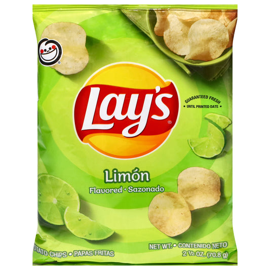 Lay's Limon Flavored Potato Chips 2.5 oz
