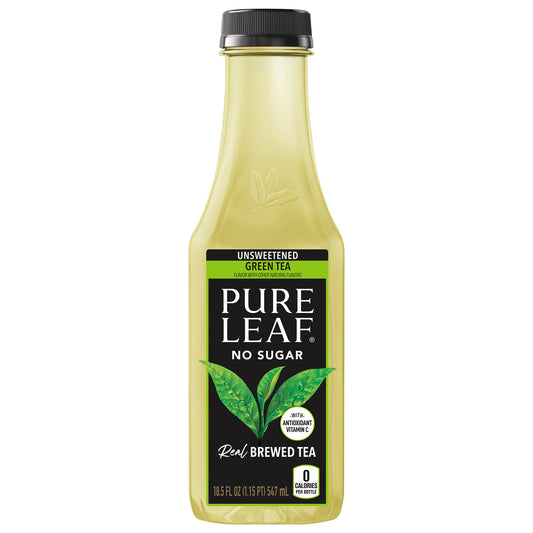 Pure Leaf No Sugar Real Unsweetened Green Brewed Tea 18.5 fl oz