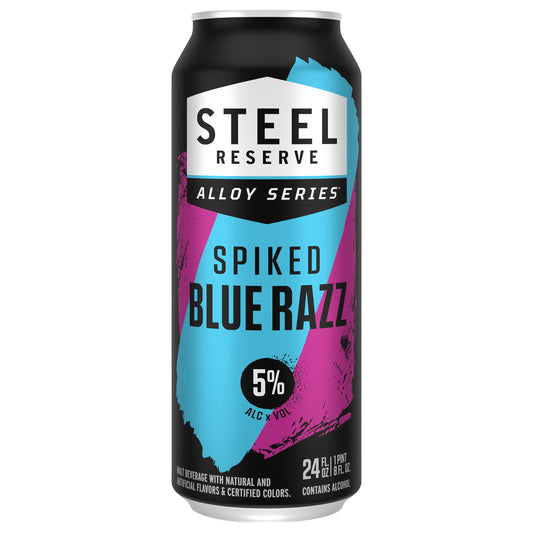 Steel Reserve Spiked Blue Razz Malt Beverage