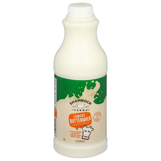 Shamrock Farms Lowfat 1% Milkfat Buttermilk 1 qt