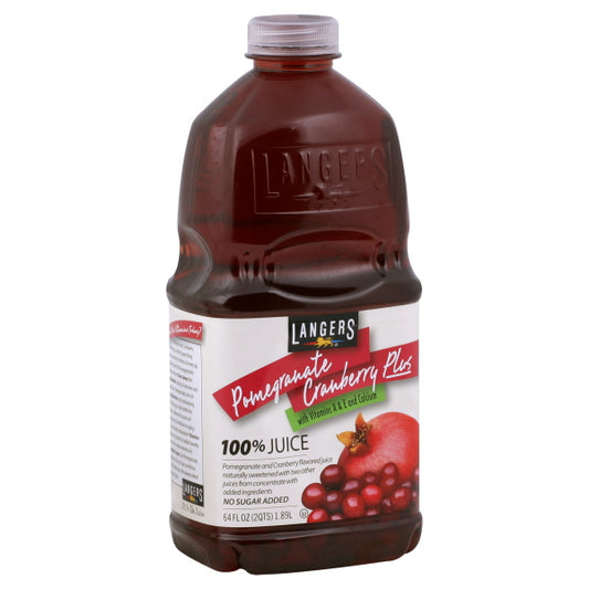 Langers 100% Juice 64 oz - Cranberry