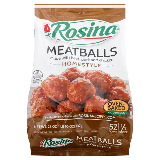Rosina Homestyle Meatballs 26 oz