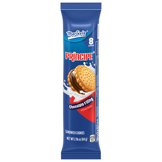 Marinela Principe Chocolate Sandwich Cookies, 8 count, 2.96 oz