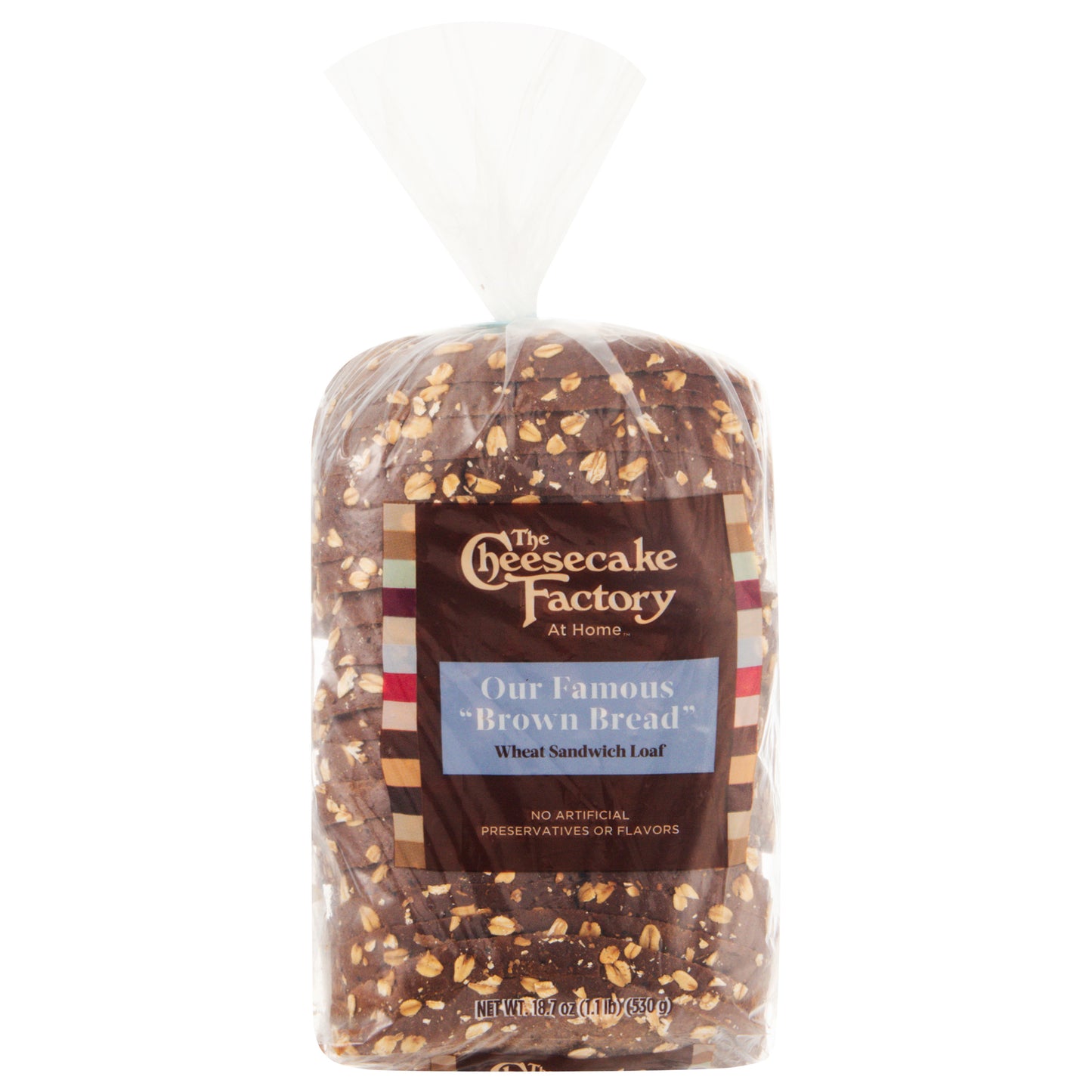The Cheesecake Factory Brown Bread Wheat Sandwich Loaf 18.7 oz