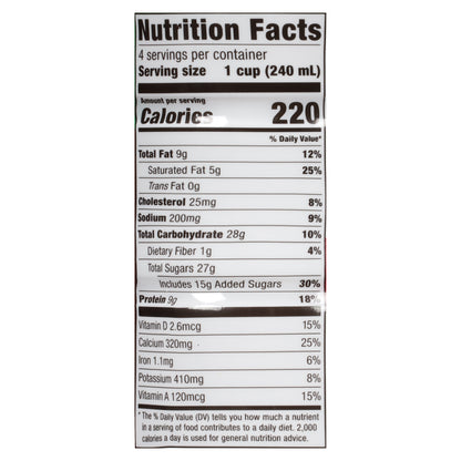 Shamrock Farms Whole Chocolate Milk 32 fl oz