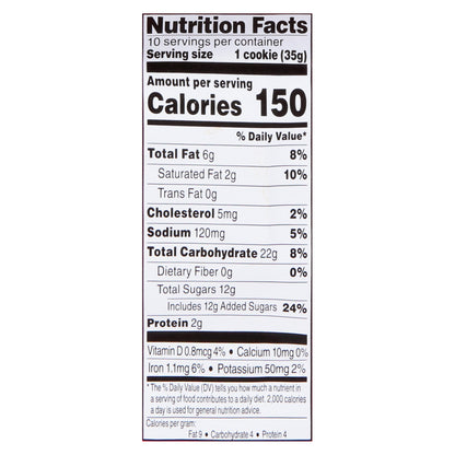 Sweet P's Bake Shop Chocolate Chip Cookies 12.5 oz