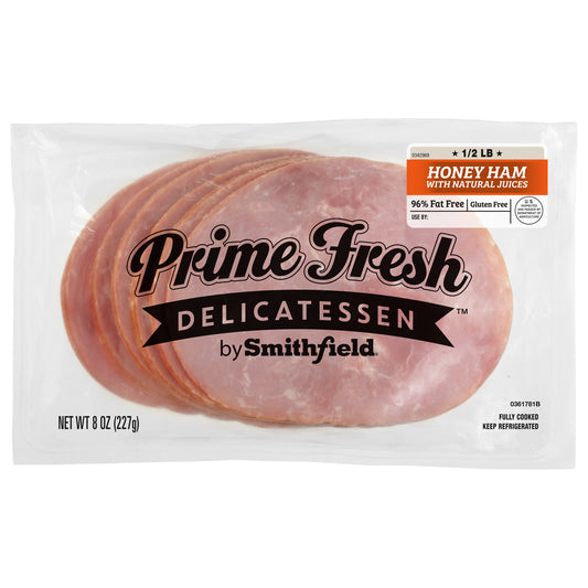 Smithfield Prime Fresh Pre Sliced Honey Ham, 8 oz