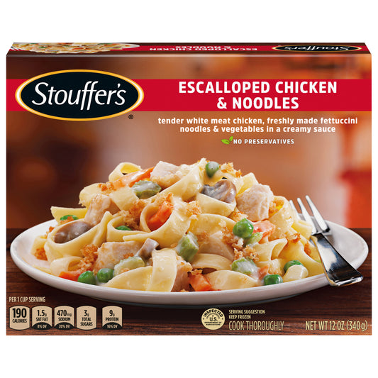 Stouffer's Escalloped Chicken and Noodles Frozen Meal 12 oz.