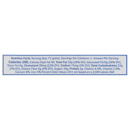 Mini Melts Cookies & Cream Ice Cream 2.5 oz