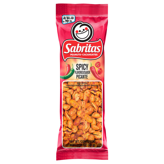 Sabritas Peanuts Spicy Flavored 1 5/8 Oz