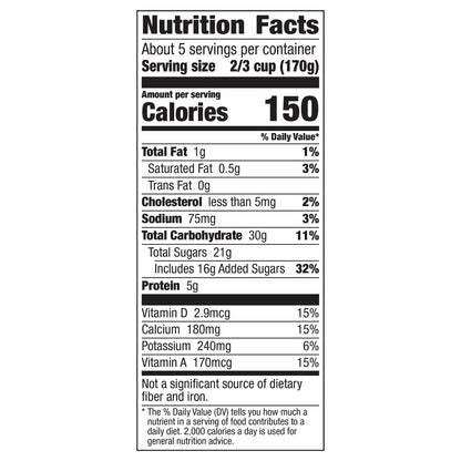 Yoplait Original Smooth Style Strawberry Banana Low Fat Yogurt, 32 OZ