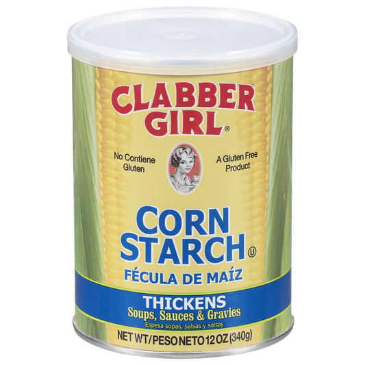 Clabber Girl Corn Starch, 12 oz