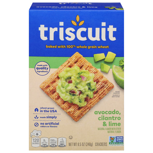 Triscuit Avocado, Cilantro & Lime Crackers 8.5 oz
