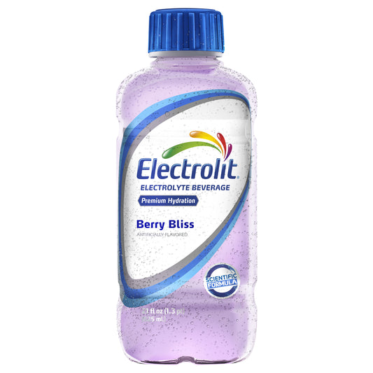 Electrolit Premium Hydration Berry Bliss Flavored Electrolyte Beverage, 21 fl oz bottle