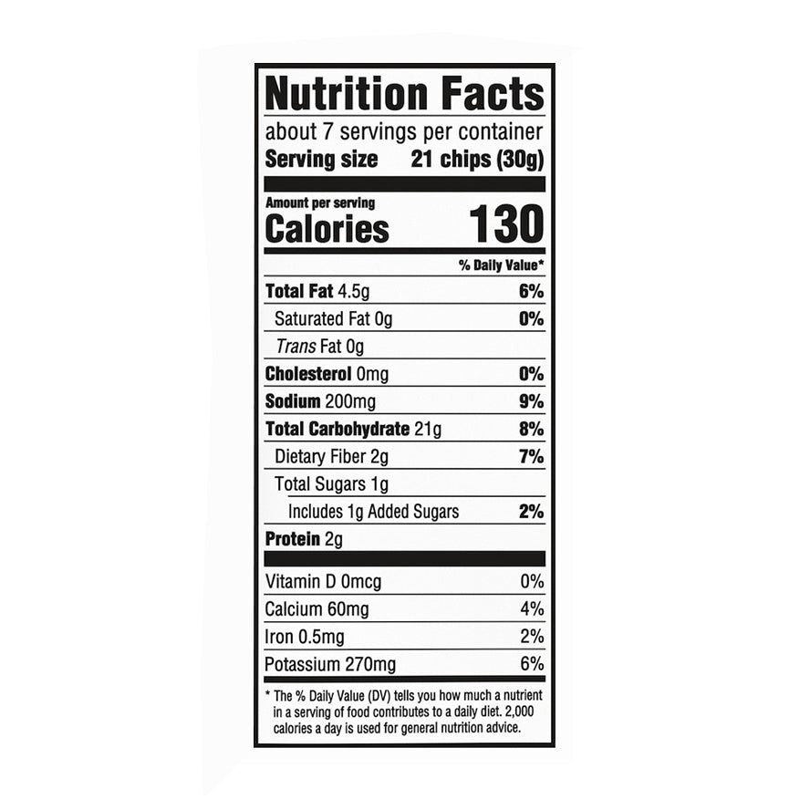Ritz Crisp & Thins Oven Baked Salt & Vinegar Potato and Wheat Chips 7.1 oz
