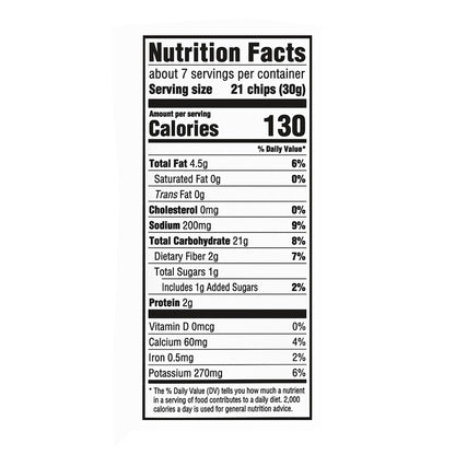 Ritz Crisp & Thins Oven Baked Salt & Vinegar Potato and Wheat Chips 7.1 oz