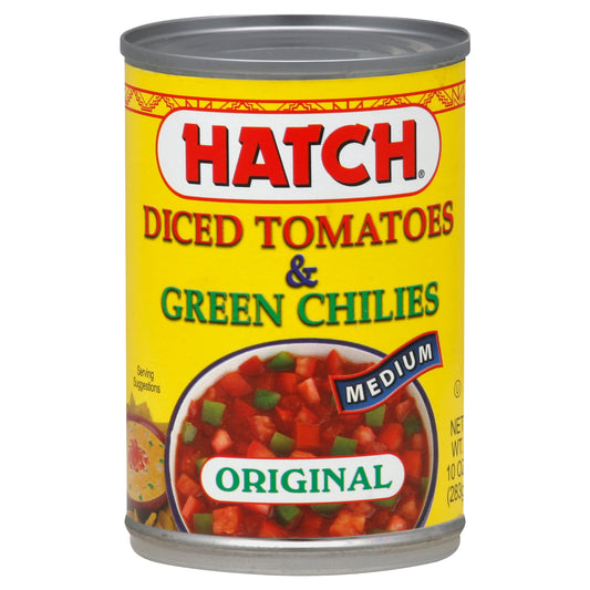 Hatch Diced Tomatoes & Green Chilies 10 oz