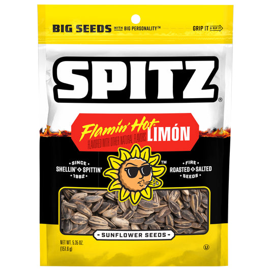 Spitz Sunflower Seeds Flamin' Hot Limon 5.35 Oz