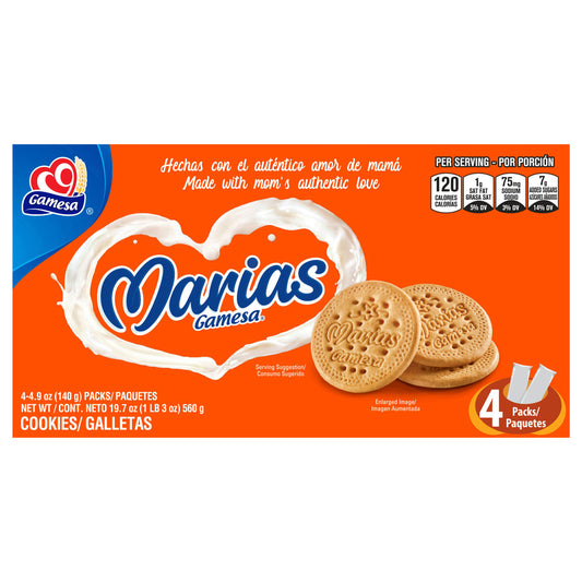 Gamesa Marias Cookies 4.9 Oz 4 Count