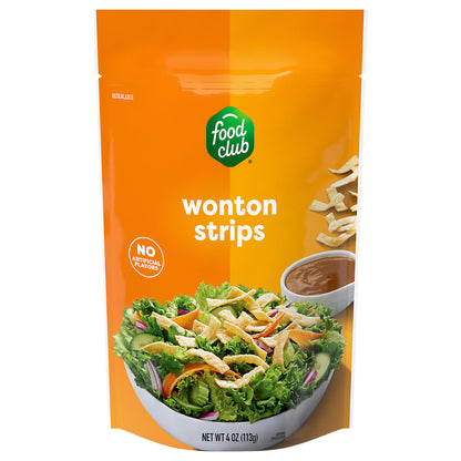 Food Club Wonton Strips 4 oz
