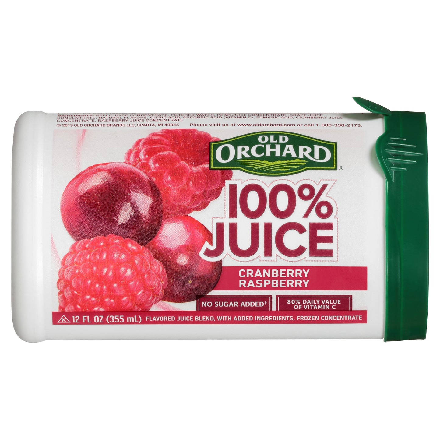 Old Orchard 100% Juice Cranberry Raspberry Concentrate 12 fl. oz. Can