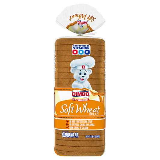 Bimbo Wheat Bread, 20 oz