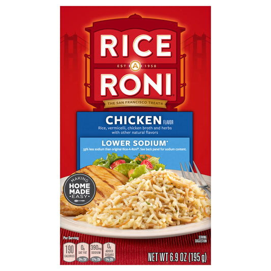 Rice A Roni Rice & Vermicelli Chicken Broth And Herbs Chicken Flavor 6.9 Oz