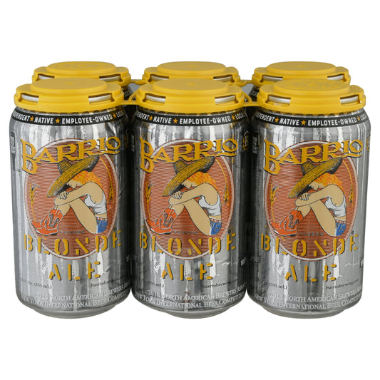 Barrio Blonde Ale Beer 6 ea