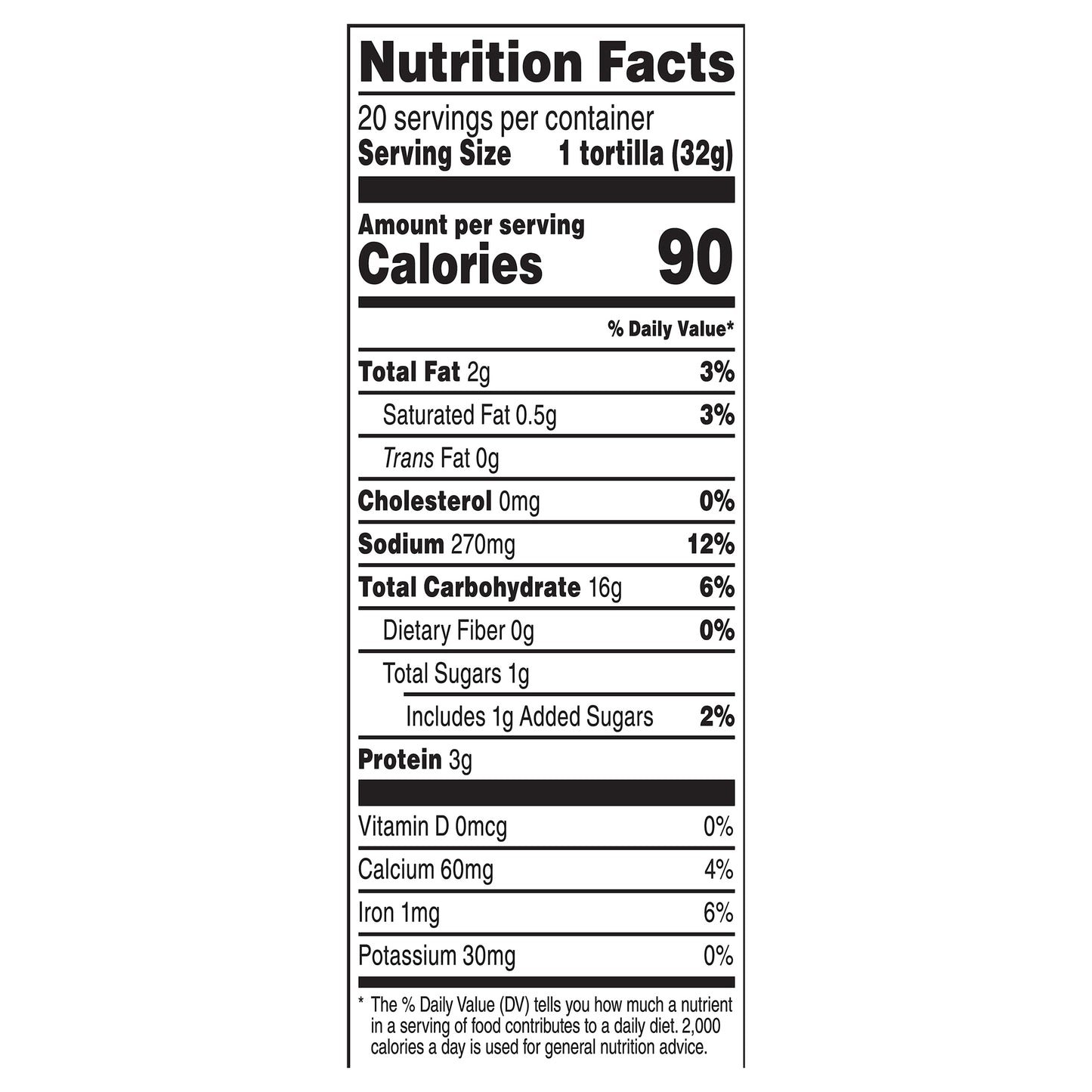 Mission Fajita Flour Tortillas, 20 Count