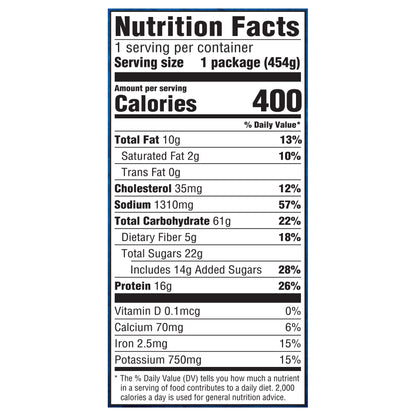 Hungry Man Roasted Turkey Breast Frozen Dinner, 16 oz.