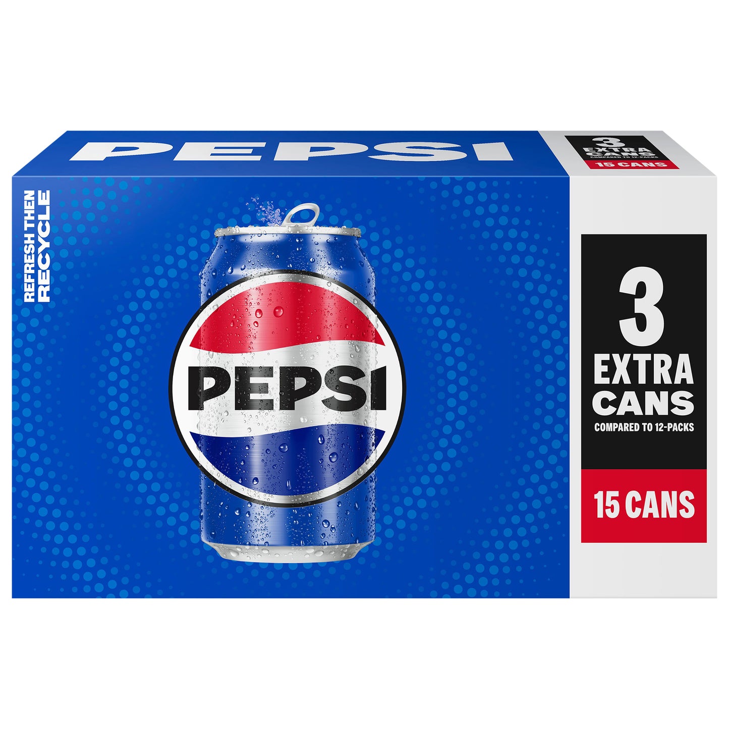 Pepsi Soda Cola 12 Fl Oz 15 Count