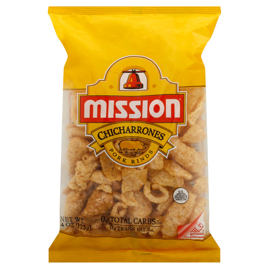 Mission Pork Rinds 4 oz - Plain
