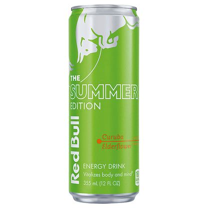 Red Bull Summer Edition Curuba Elderflower Energy Drink, 12 Fl Oz Can