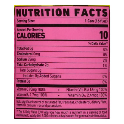 Ghost Zero Sugar Sour Pink Lemonade Energy Drink 16 fl oz