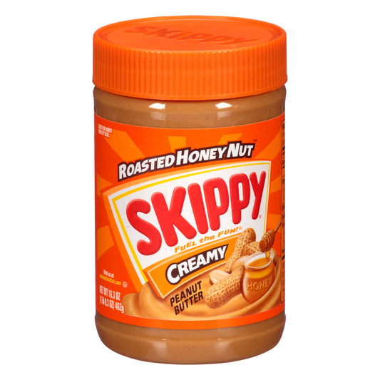 Skippy® Roasted Honey Nut™ Creamy Peanut Butter 16.3 oz. Jar