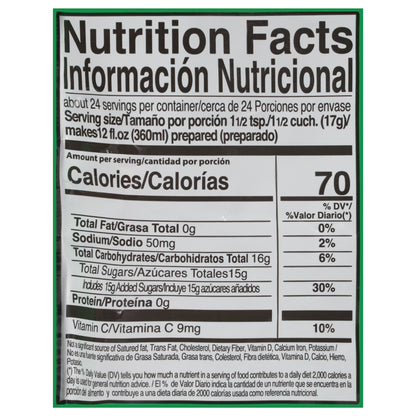 Zuko Watermelon Sandia Drink Mix 14.1 oz