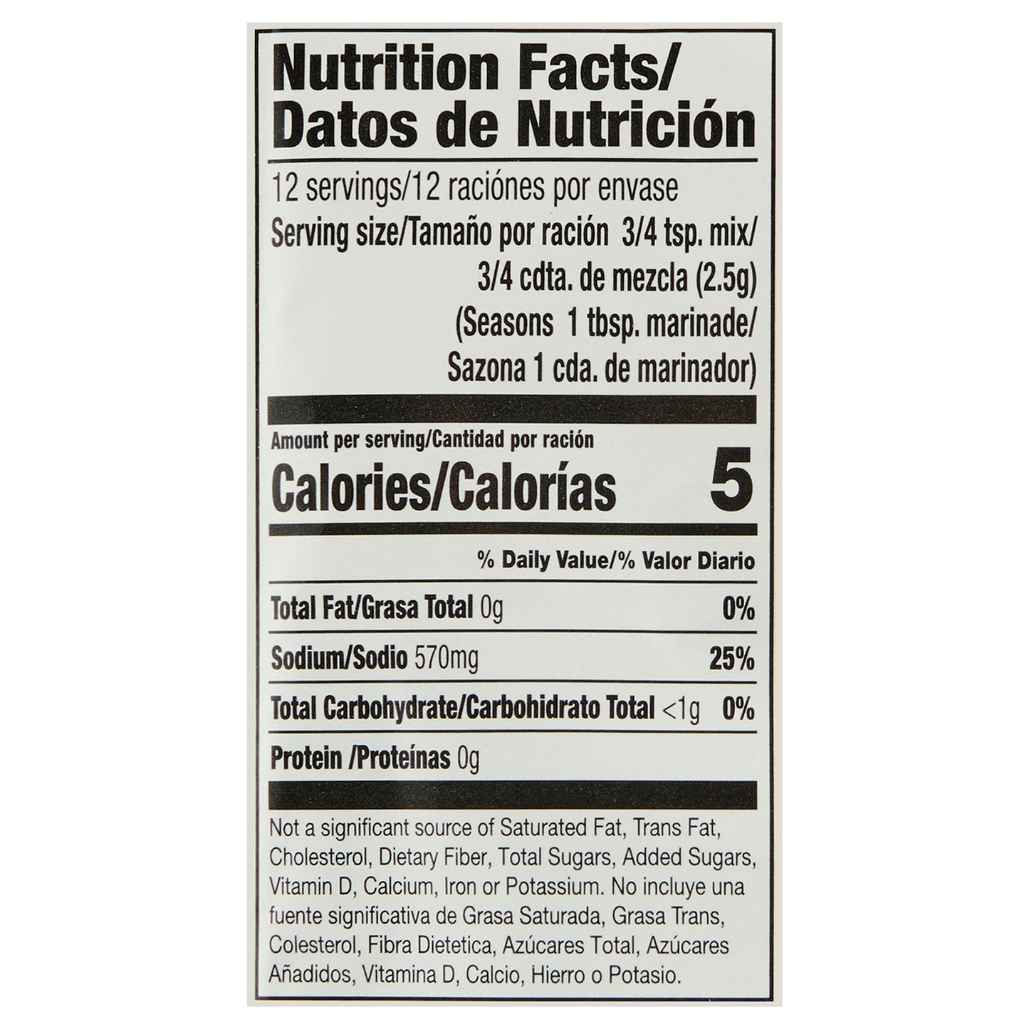 Lawry's Tenderizing Beef Marinade Spices & Seasonings Mix, 1.06 oz