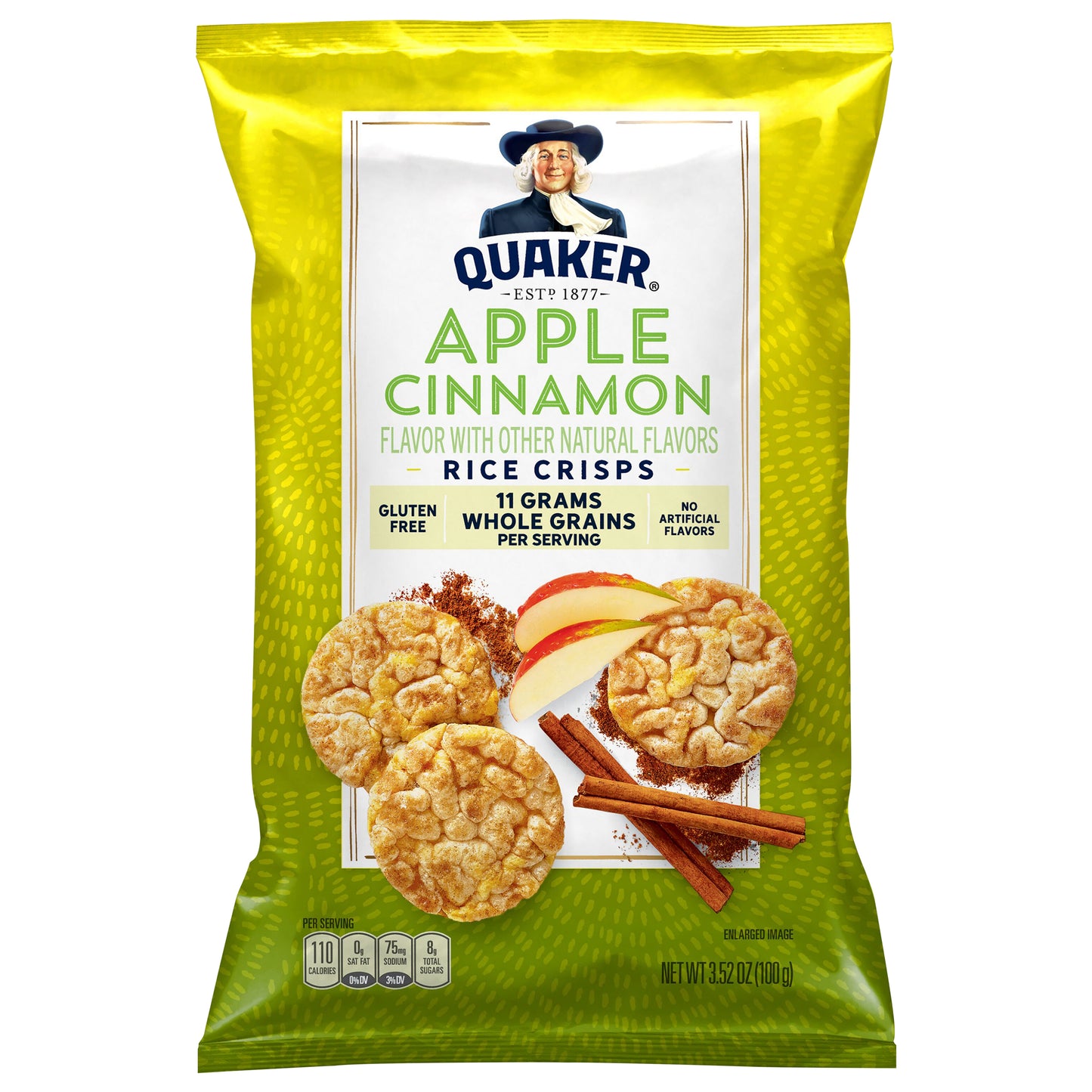 Apple Cinnamon Rice Crisps