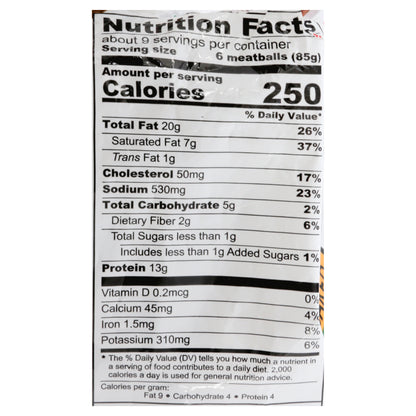 Rosina Homestyle Meatballs 26 oz