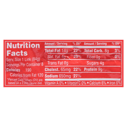 FUD Hot Links 8 ea