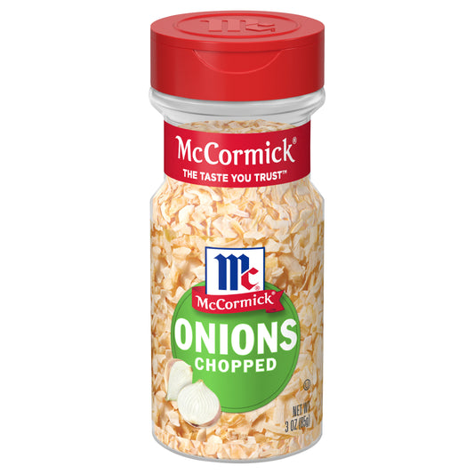 McCormick Onions - Chopped, 3 oz