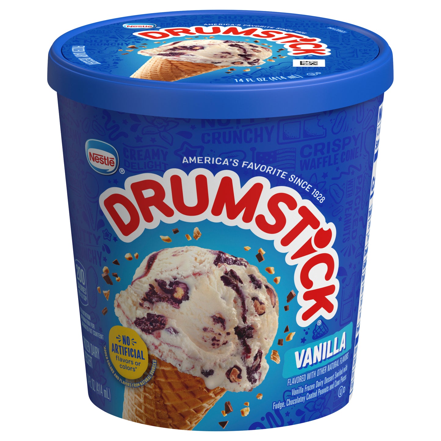 Drumstick Vanilla Frozen Dairy Dessert 14 fl oz