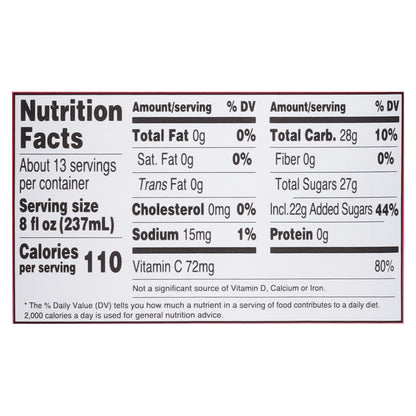 Langers Cranberry Juice Cocktail from Concentrate 101.4 fl oz