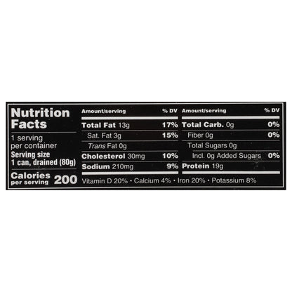 Crown Prince Skinless & Boneless Sardines in Pure Olive Oil 3.75 oz