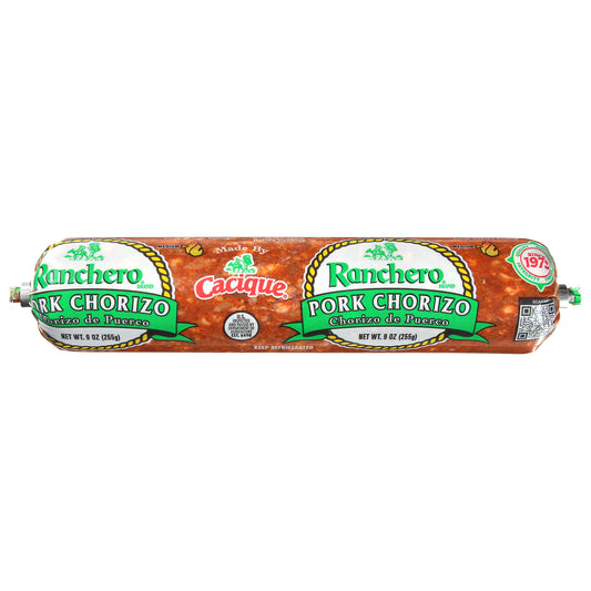 Cacique Ranchero Medium Pork Chorizo 9 oz