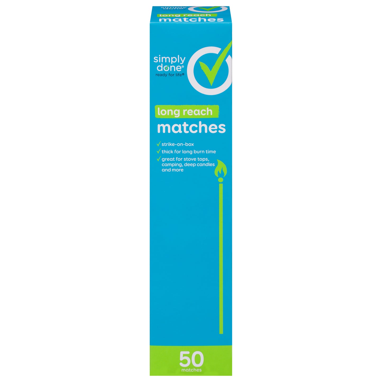 Simply Done Long Reach Matches 50 ea